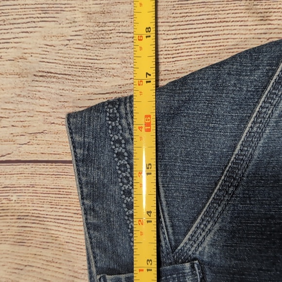 Woolrich women's vintage denim skirt size 8 - Picture 9 of 13